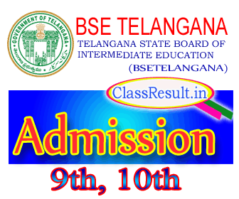 bsetelangana Admission 2023 class SSC, OSSC, 10th Class